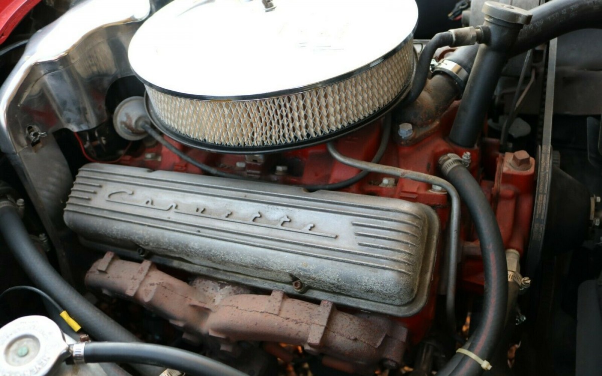 1966 Chevrolet Corvette Convertible Engine Barn Finds