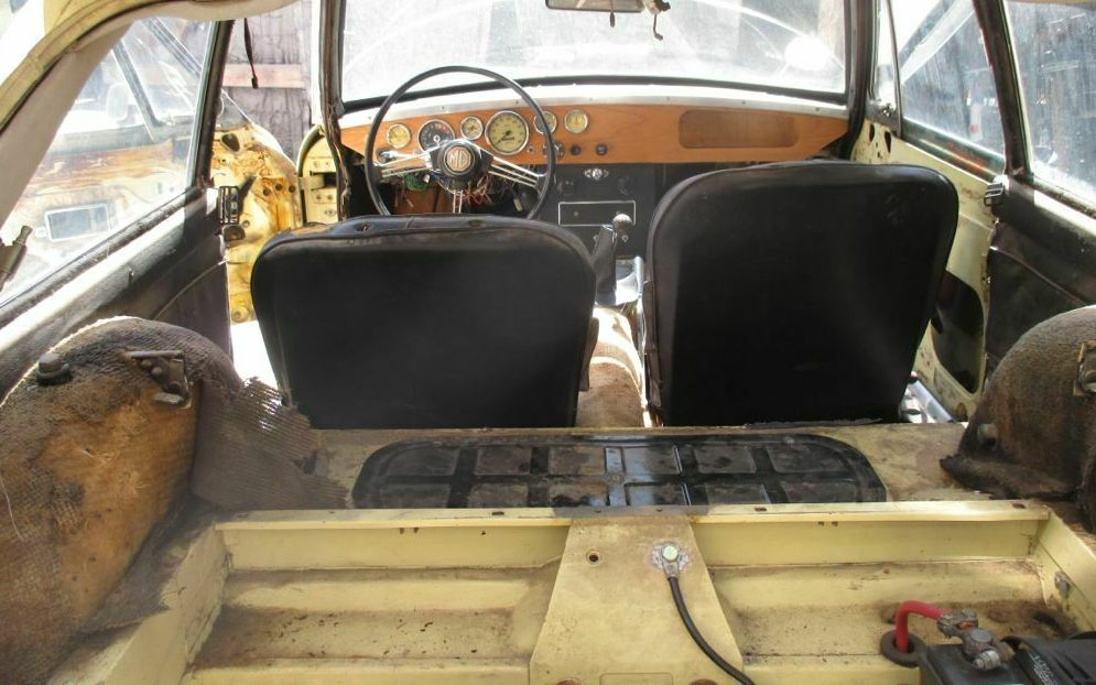 1969 MG interior | Barn Finds