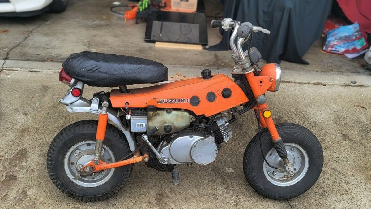 Barn Find: 1971 Suzuki MT50 Trailhopper | Barn Finds