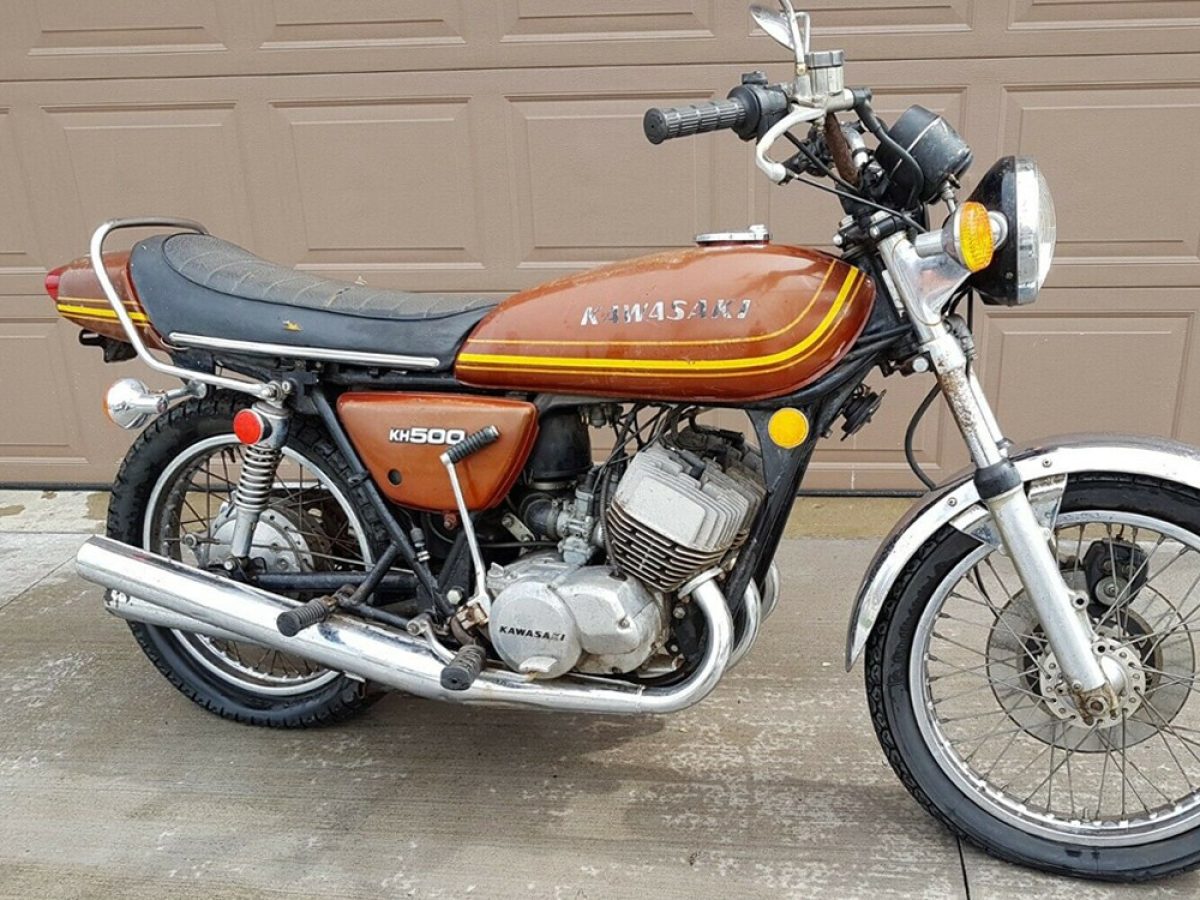 Two-Stroke Shed Find: 1976 Kawasaki KH500 | Barn Finds
