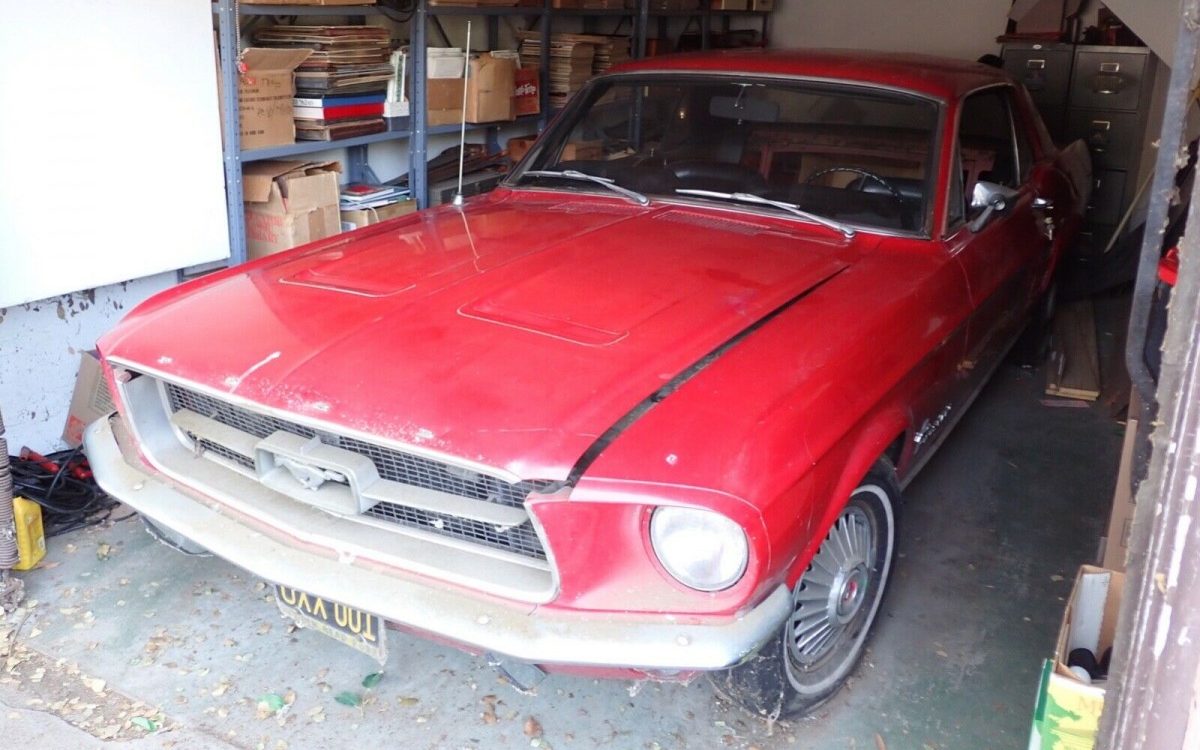 1967 Mustang Garage Find Barn Finds
