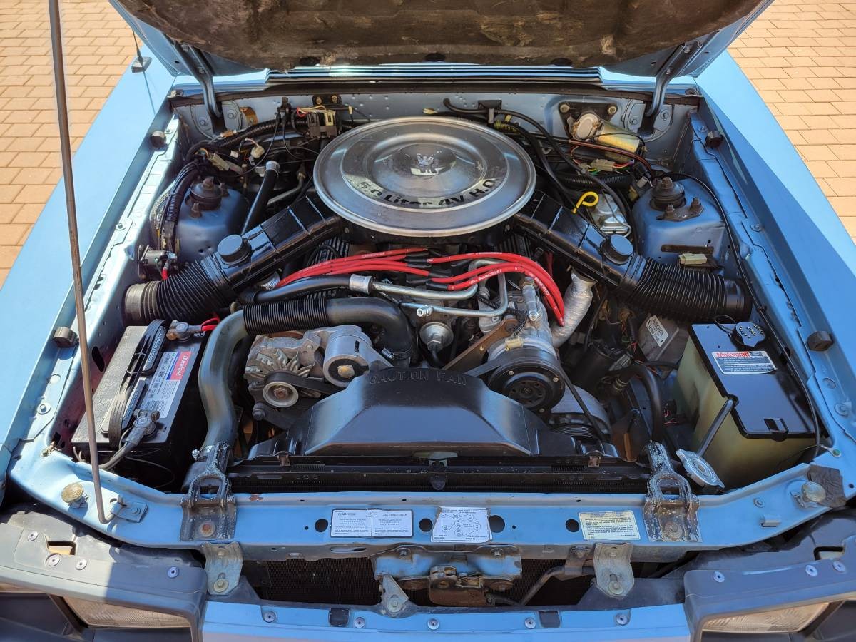 blue mustang gt engine | Barn Finds
