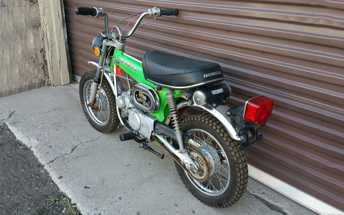 060422 1973 Honda ST90 3 Barn Finds