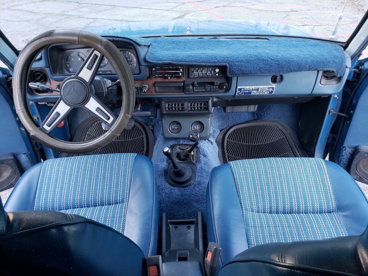 blue toyota interior Barn Finds