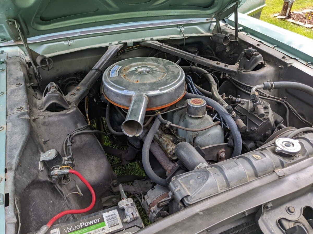 1966 Mustang Coupe Sprint 200 engine Barn Finds