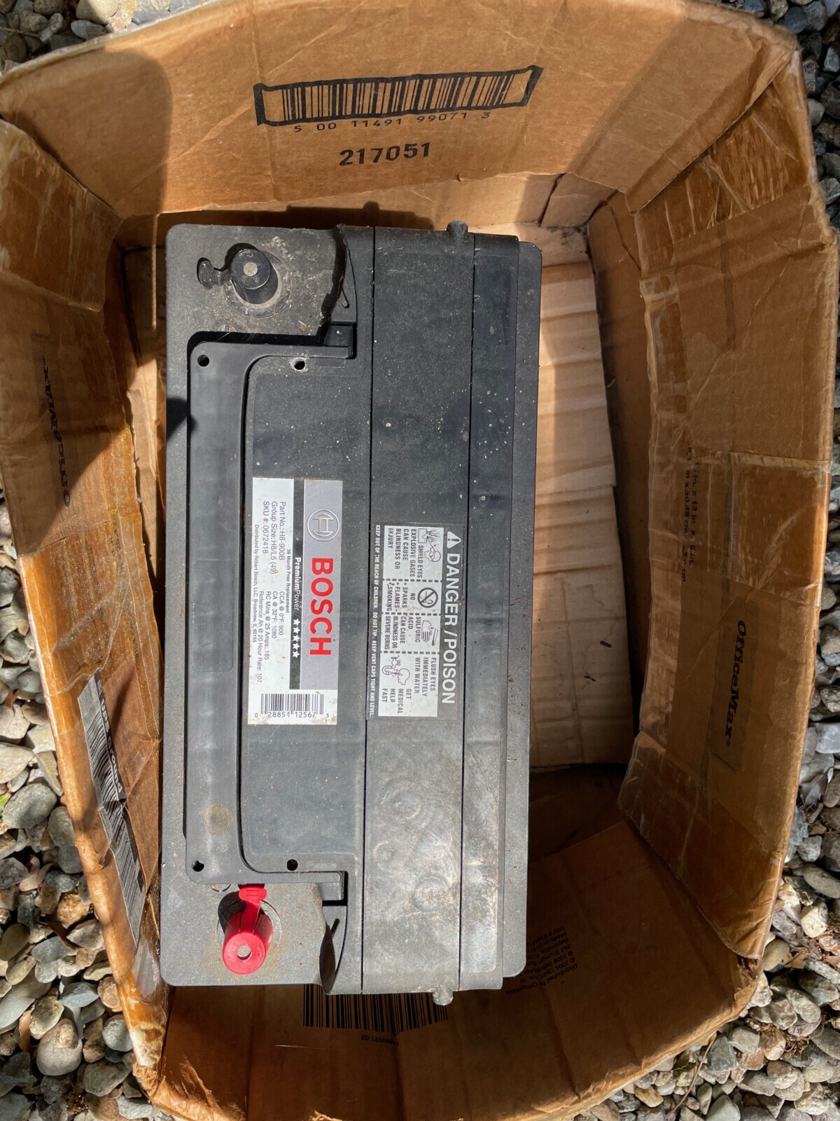 UnusedBoschBatteryStoredOutsideofCar13 Barn Finds