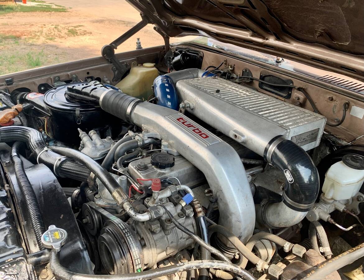 land cruiser brown engine Barn Finds