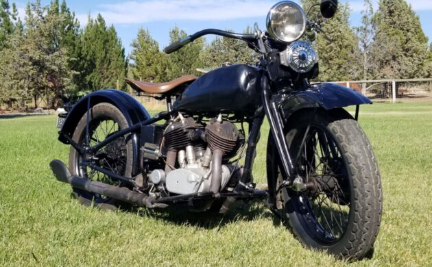 Building a 1933 Harley-Davidson VL: Springer Front End Rebuild ~ Riding  Vintage