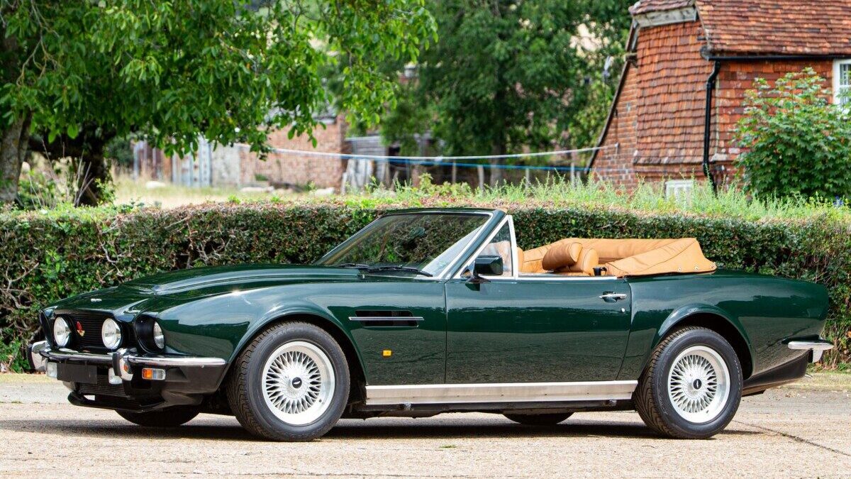 Miniature Western Models 1/43 – Aston Martin V8 Volante (WP109) – Vert Métal – Collection