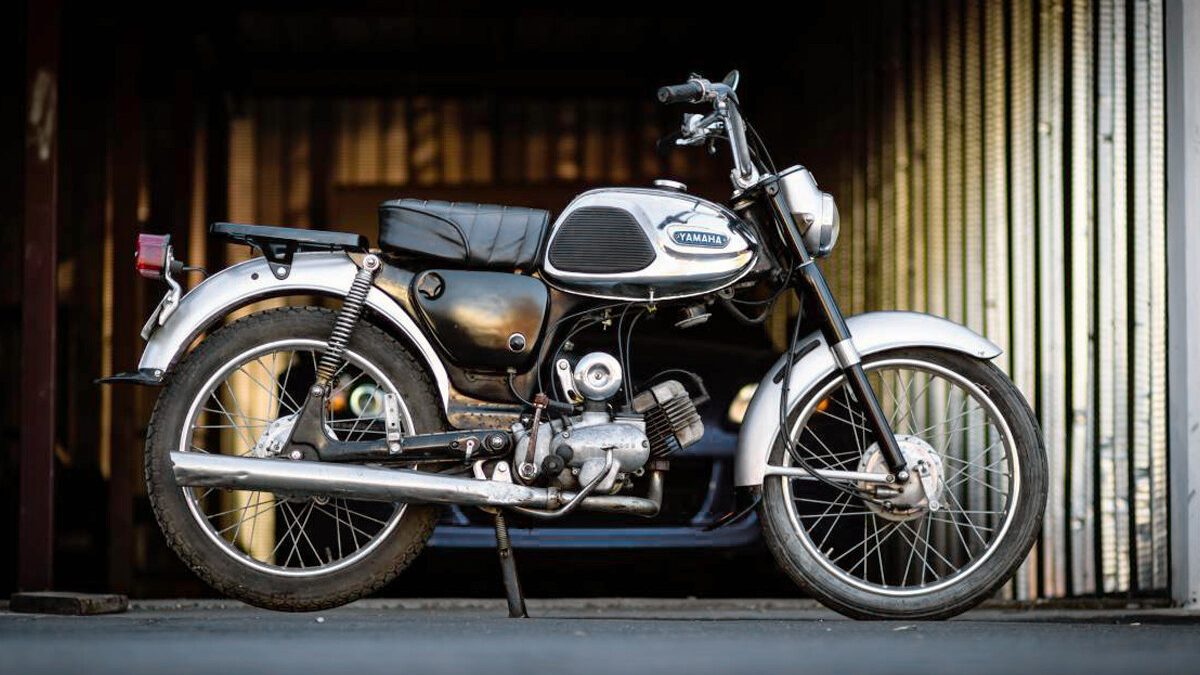 YAMAHAのyg1 Two-Stroke Survivor: 1964 Yamaha YG-1 80 | Barn Finds