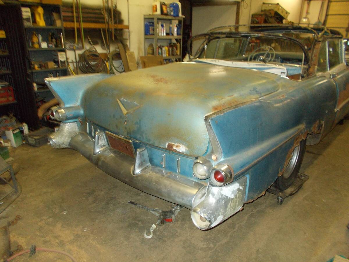 1955 Cadillac Passenger Rear Barn Finds