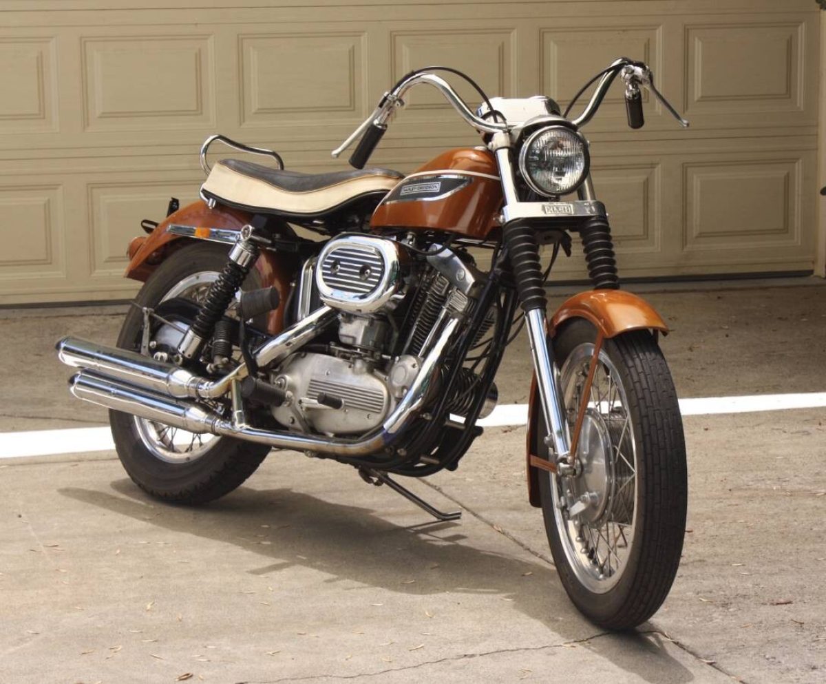 Kickstart Only, Magneto Fired: 1969 Harley-Davidson Sportster