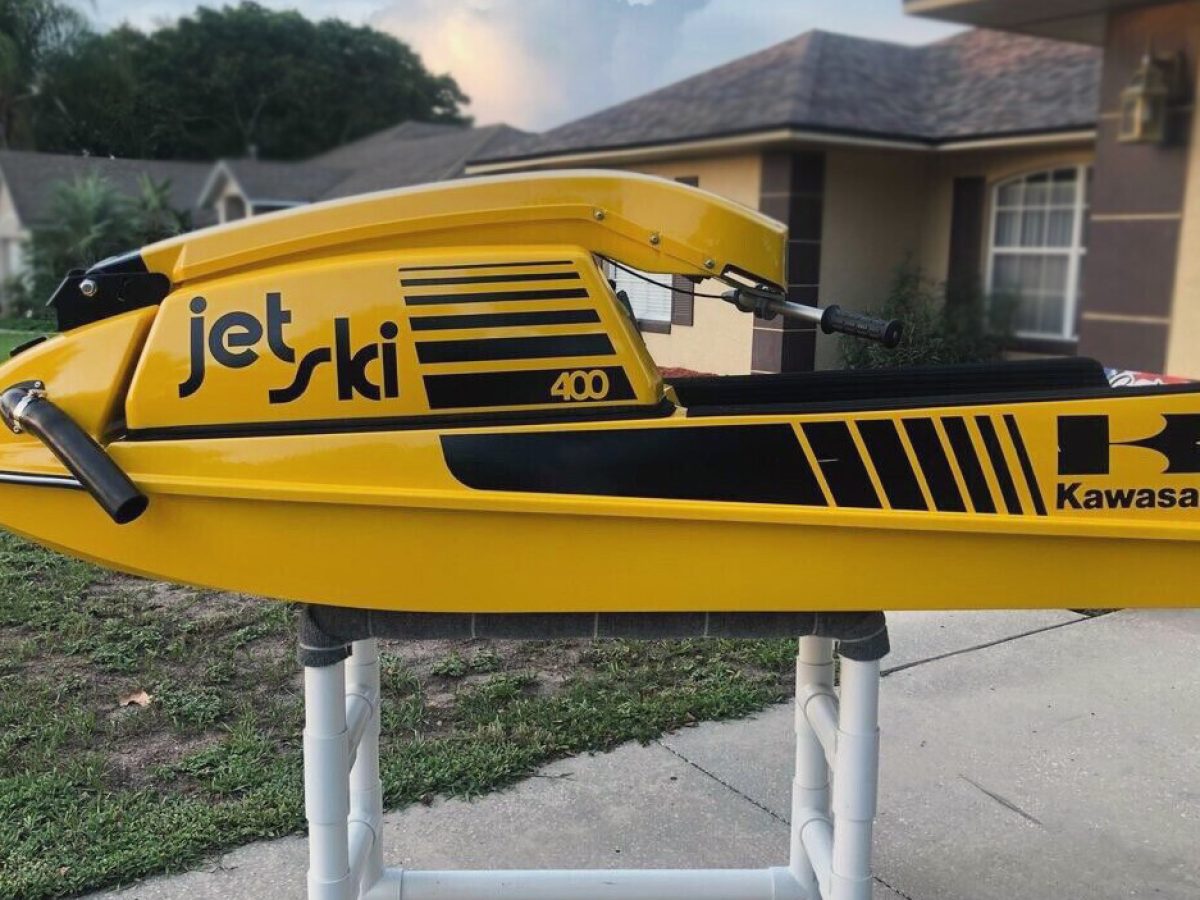 Museum Quality? 1976 Kawasaki Jet Ski JS400 | Barn Finds