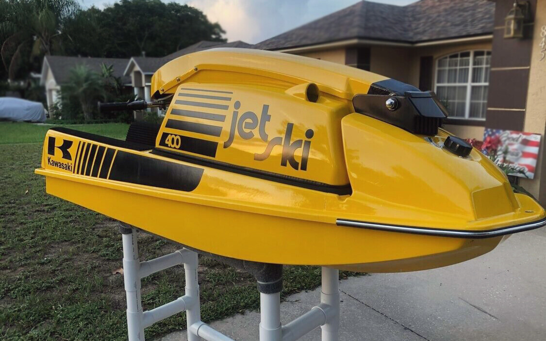 110322 1976 Kawasaki Jetski JS400 2 Barn Finds