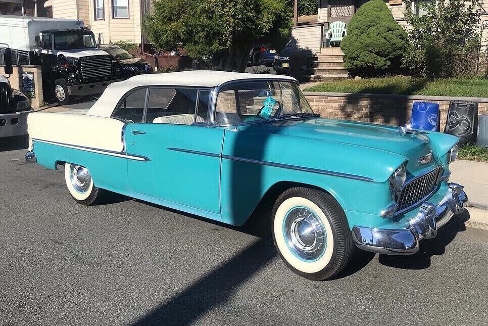 1955 Chevrolet Bel Air Convertible 1 Barn Finds