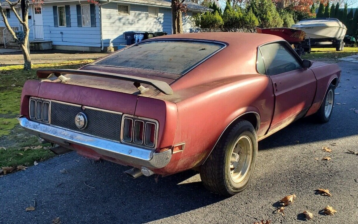 1970 Ford Mustang Mach 1 Rear | Barn Finds