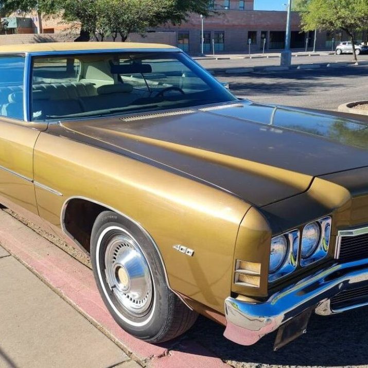 1972 Chevrolet Impala Custom Coupé Ad. Time Magazine, September 27th 1971