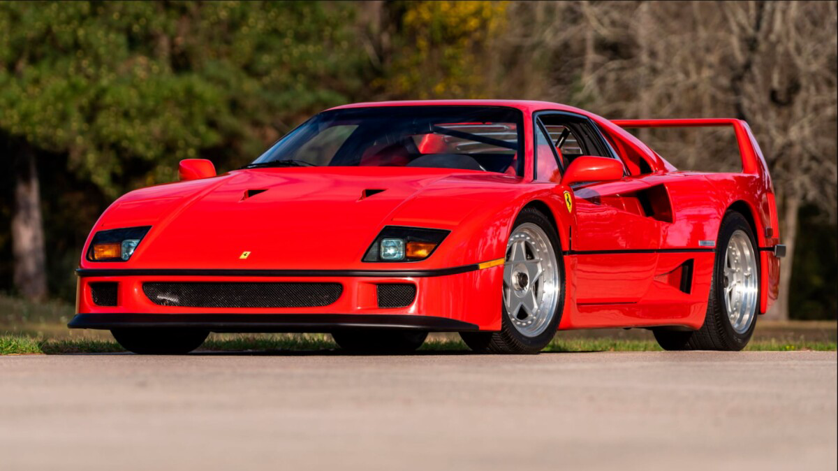 Fastest' Road-Going Ferrari F40 Racer Heads For Sale At Monterey