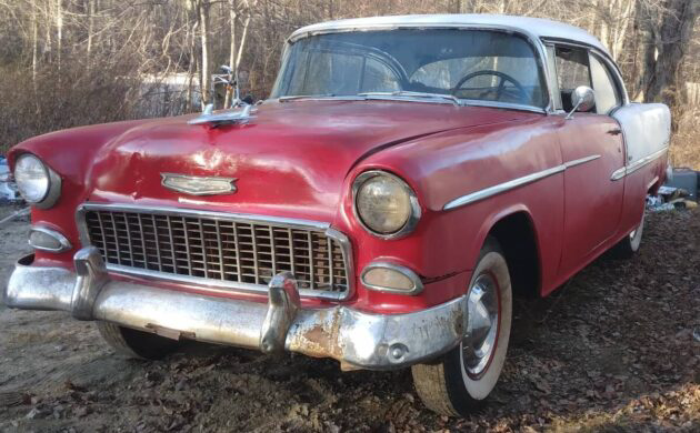 All Original Barn Find 1955 Chevrolet Bel Air Barn Finds