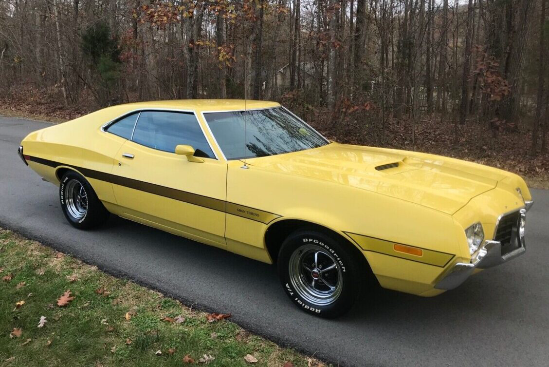 FORD GRAN TORINO SPORT 2-DR FASTBACK COUPE 1972 – Apex American Autos