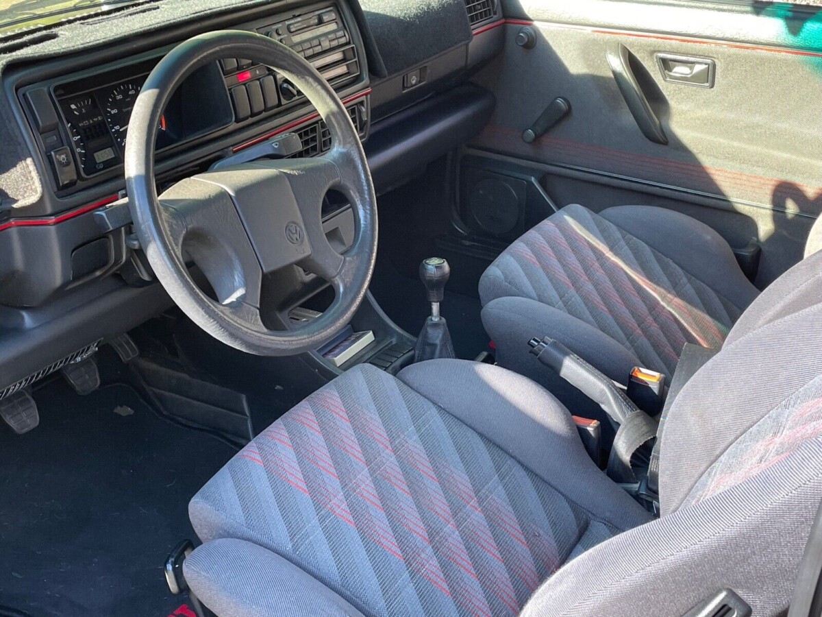 vw gti interior Barn Finds
