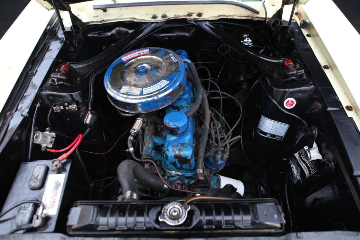 1967 Mustang Coupe Engine Barn Finds