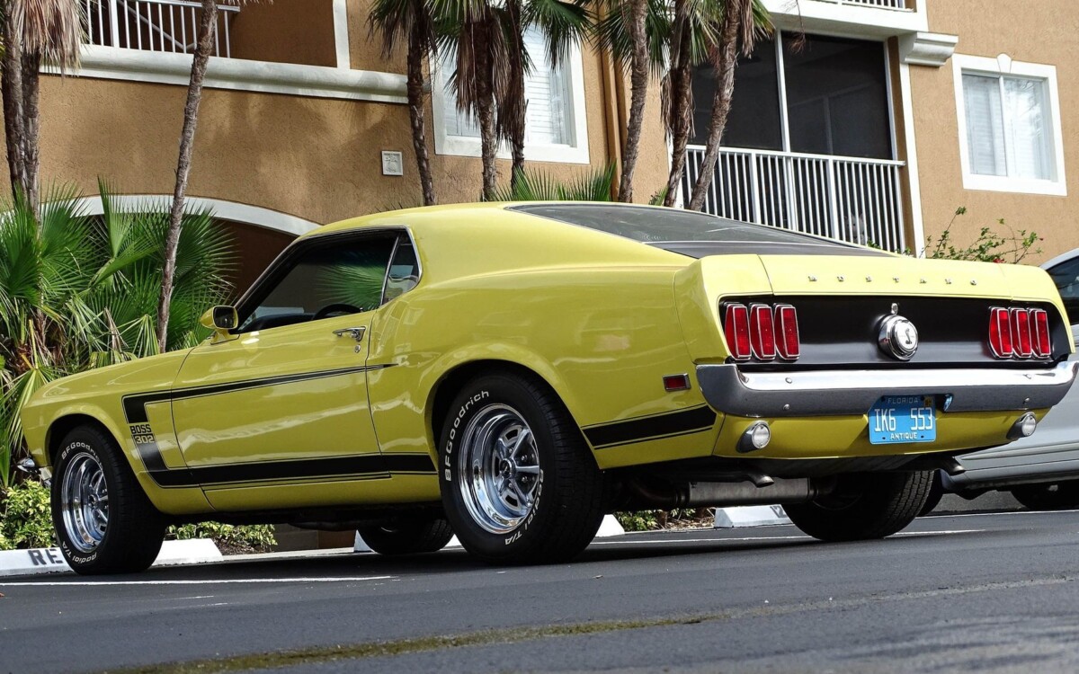 1969 Boss 302 Ford Mustang Rear Barn Finds