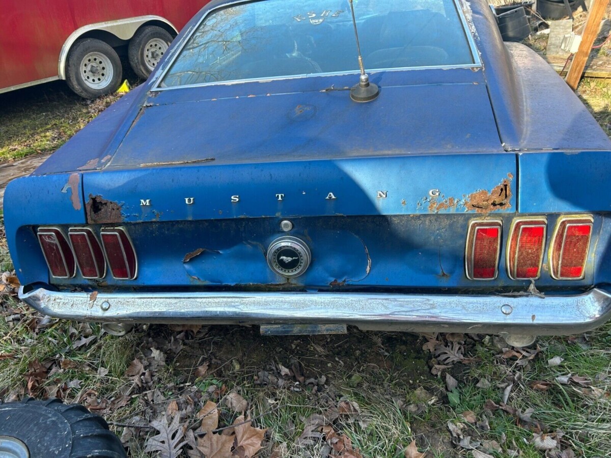 Mustang Rear Barn Finds