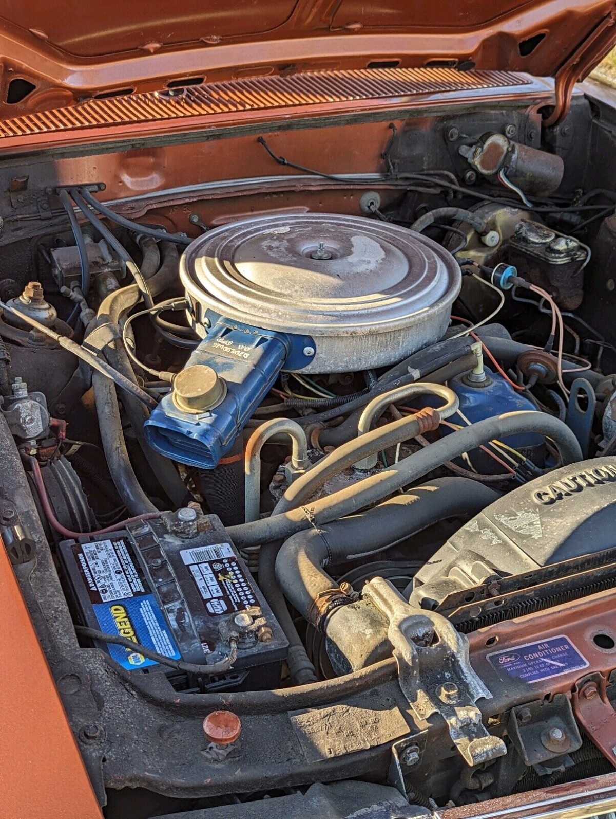 1978 Mercury Zephyr engine Barn Finds