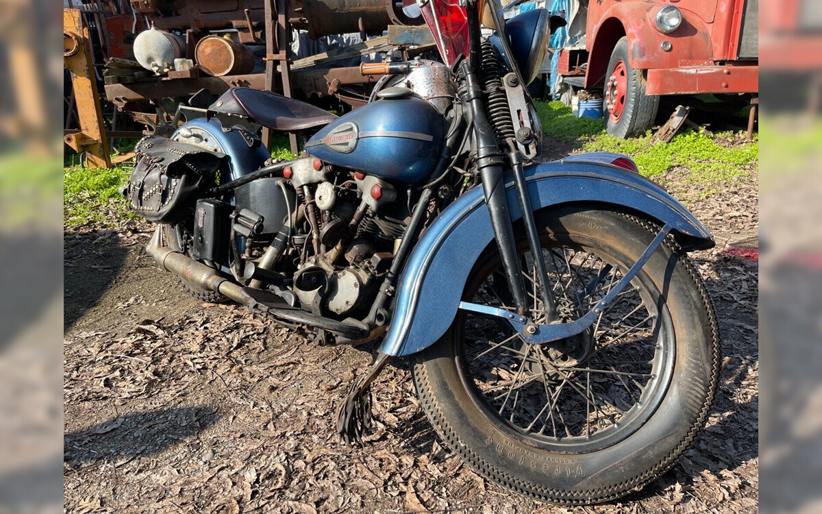 Harley Davidson Knucklehead Barn Finds