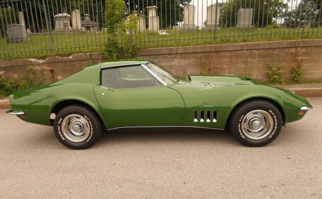 Corvette Touch-Up Paint, Fathom Green 983, 1969
