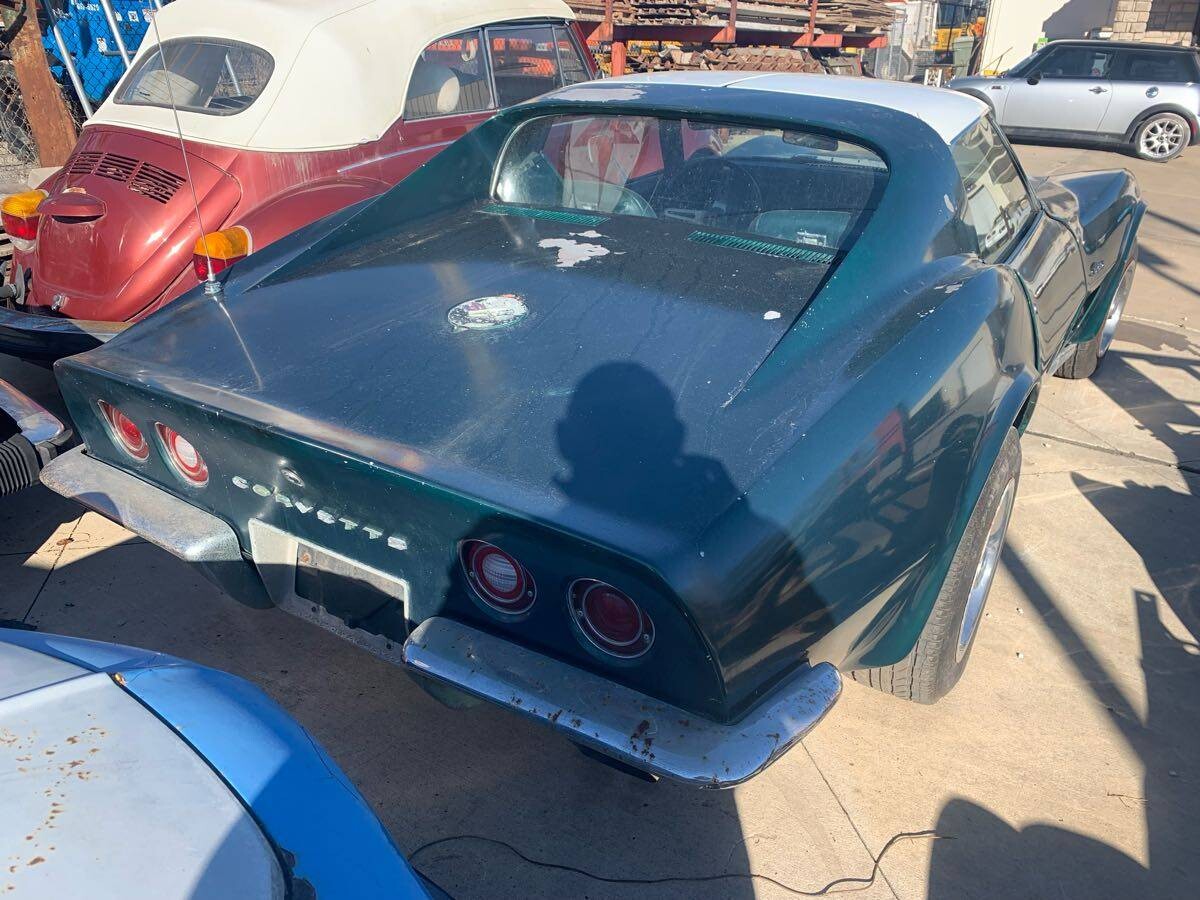 1971 Corvette Passenger Rear Barn Finds