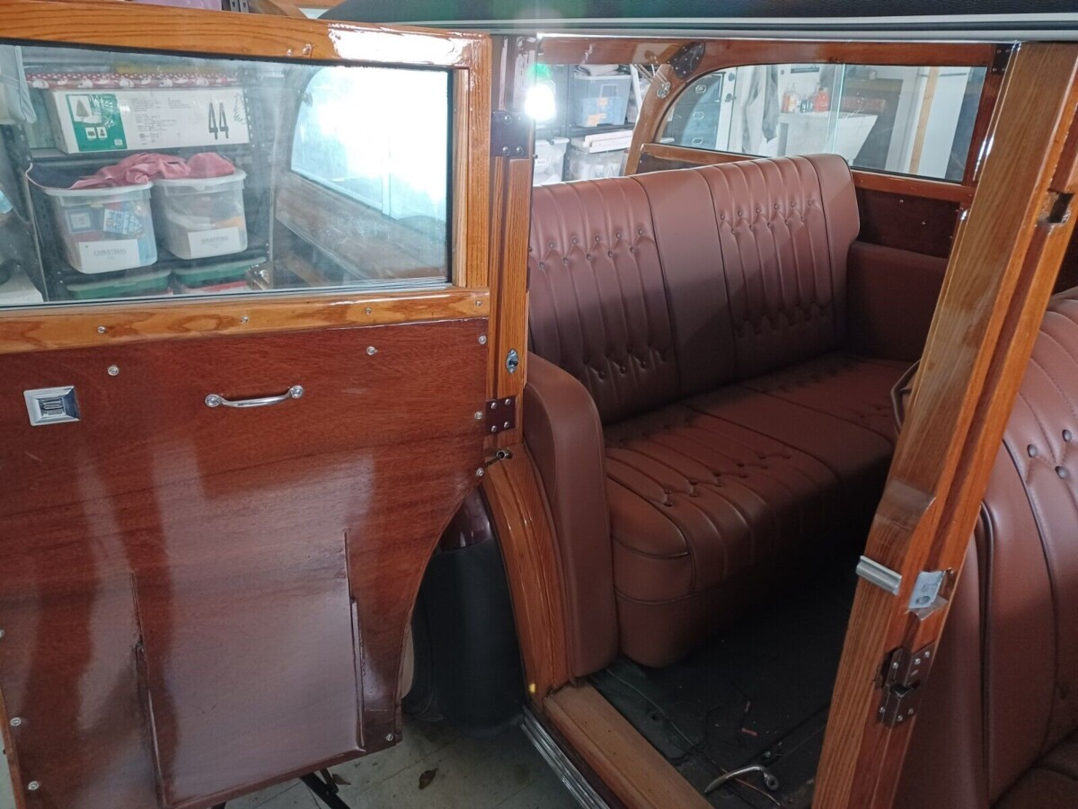 cadillac woody rear seat Barn Finds