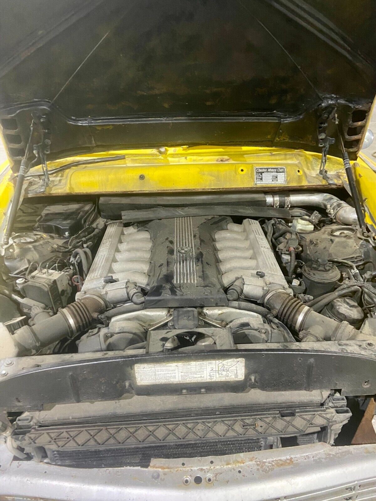 checker engine Barn Finds