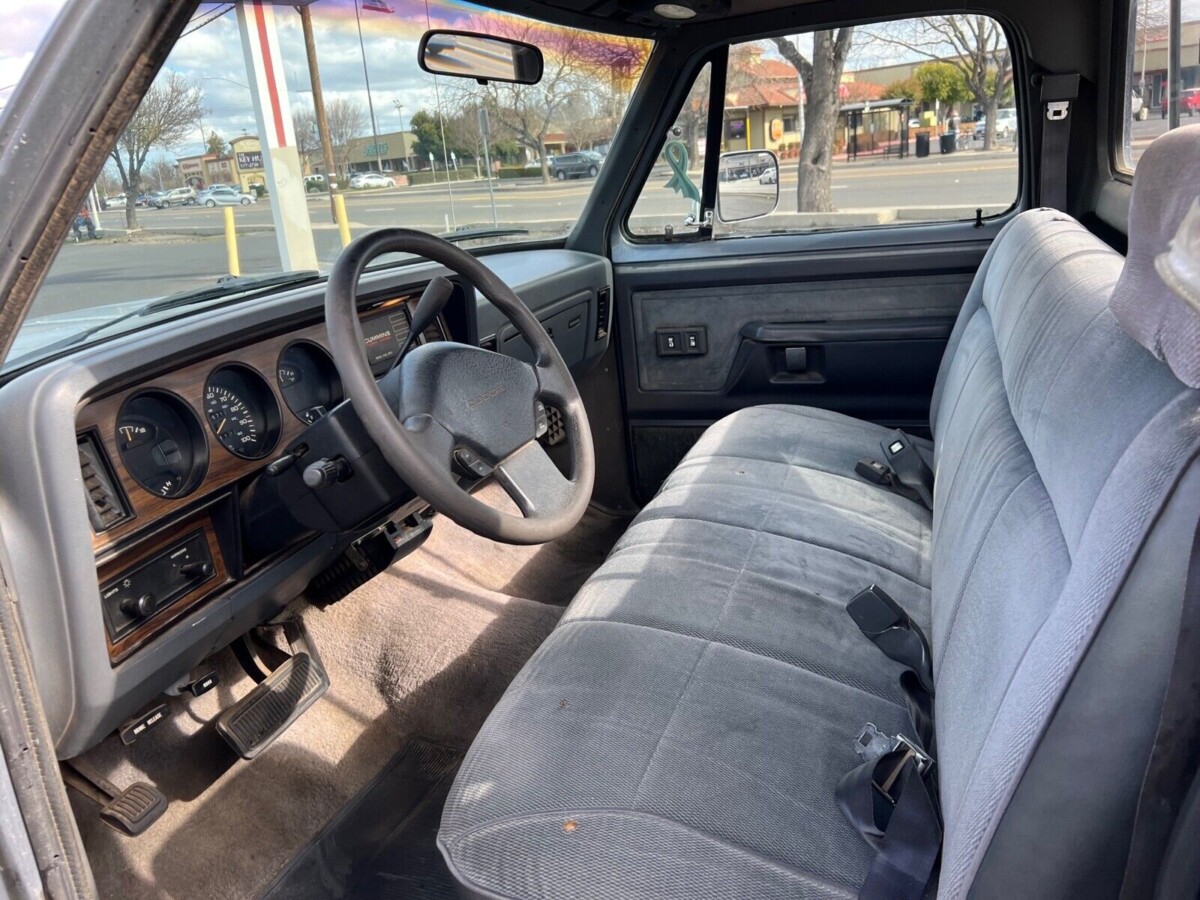 dodge ram interior | Barn Finds