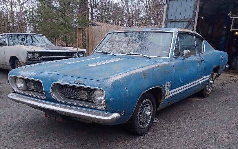 V8/4-Speed! 1968 Plymouth Barracuda | Barn Finds