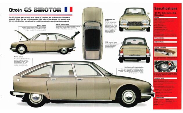 Rare Rotary Pair 1974 Citro n GS Birotor X 2 Barn Finds Rare Rotary Pair 1974 Citro n GS Birotor X 2 Barn Finds