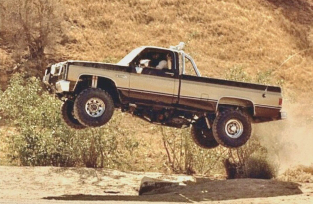This 1984 Chevy K10 Square Body 'Fall Guy' Replica Just Sold For