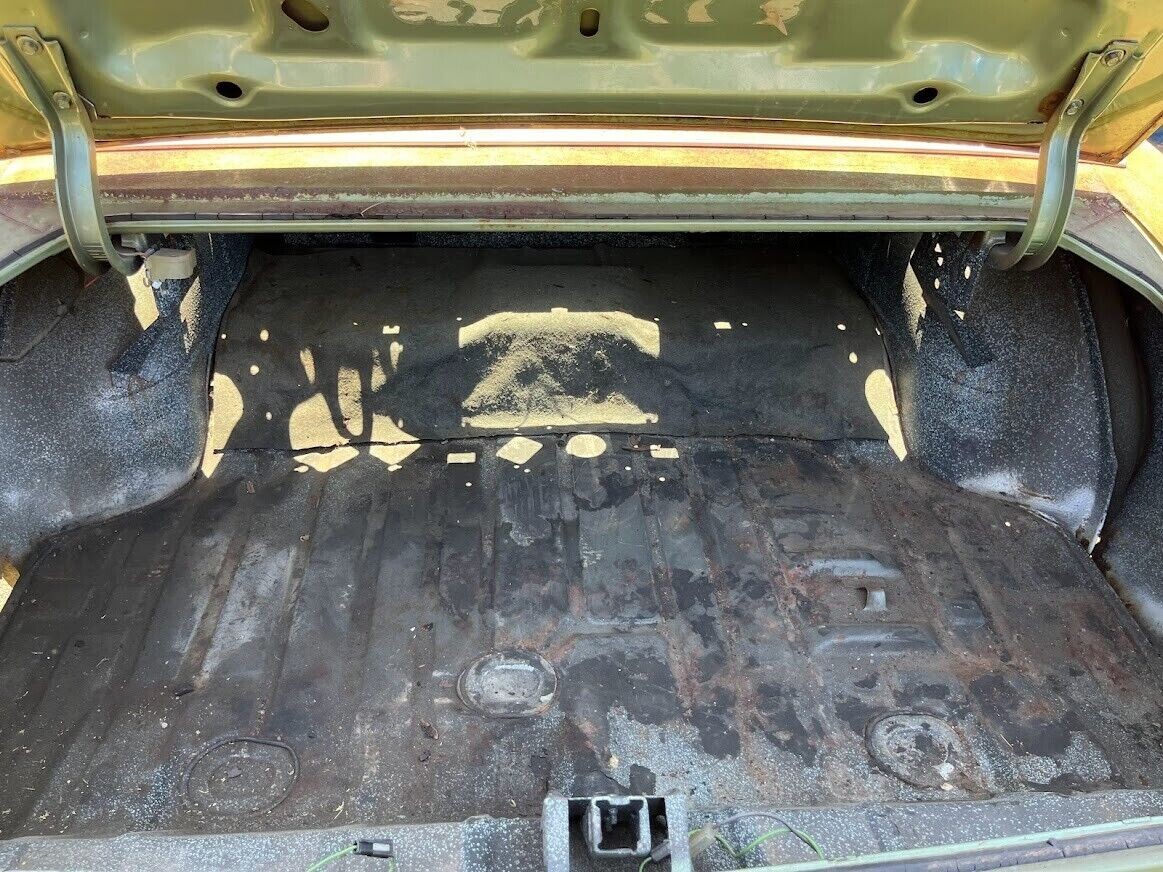 1970 Cutlass trunk floor Barn Finds