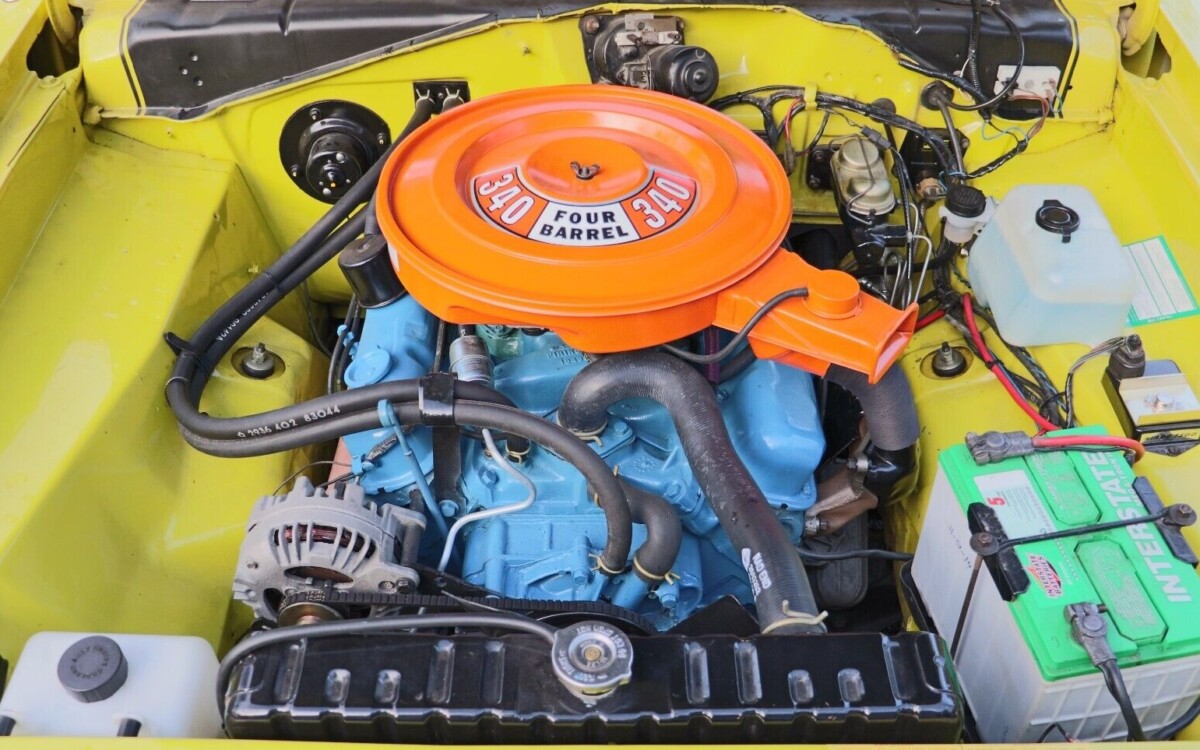 1972 Plymouth Duster Engine Barn Finds