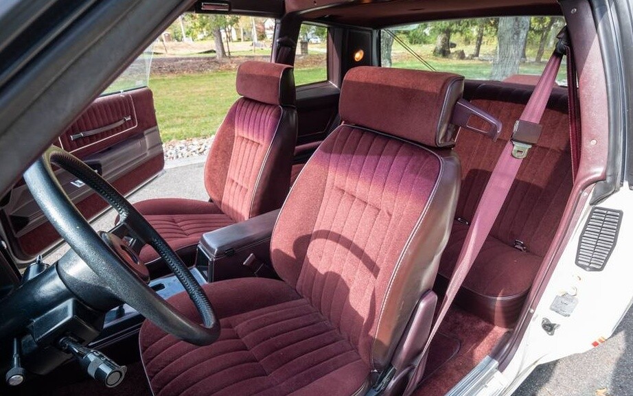 1987 Chevrolet Monte Carlo SS Aeroback Interior Barn Finds