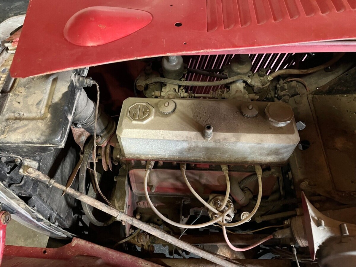 1953 Mg Td Engine Barn Finds