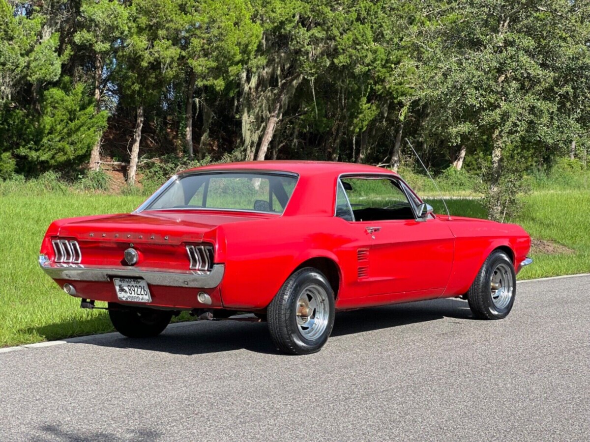 1967 Mustang Coupe rear view | Barn Finds