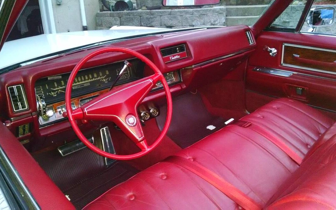 1968 Cadillac Coupe DeVille Convertible Interior | Barn Finds