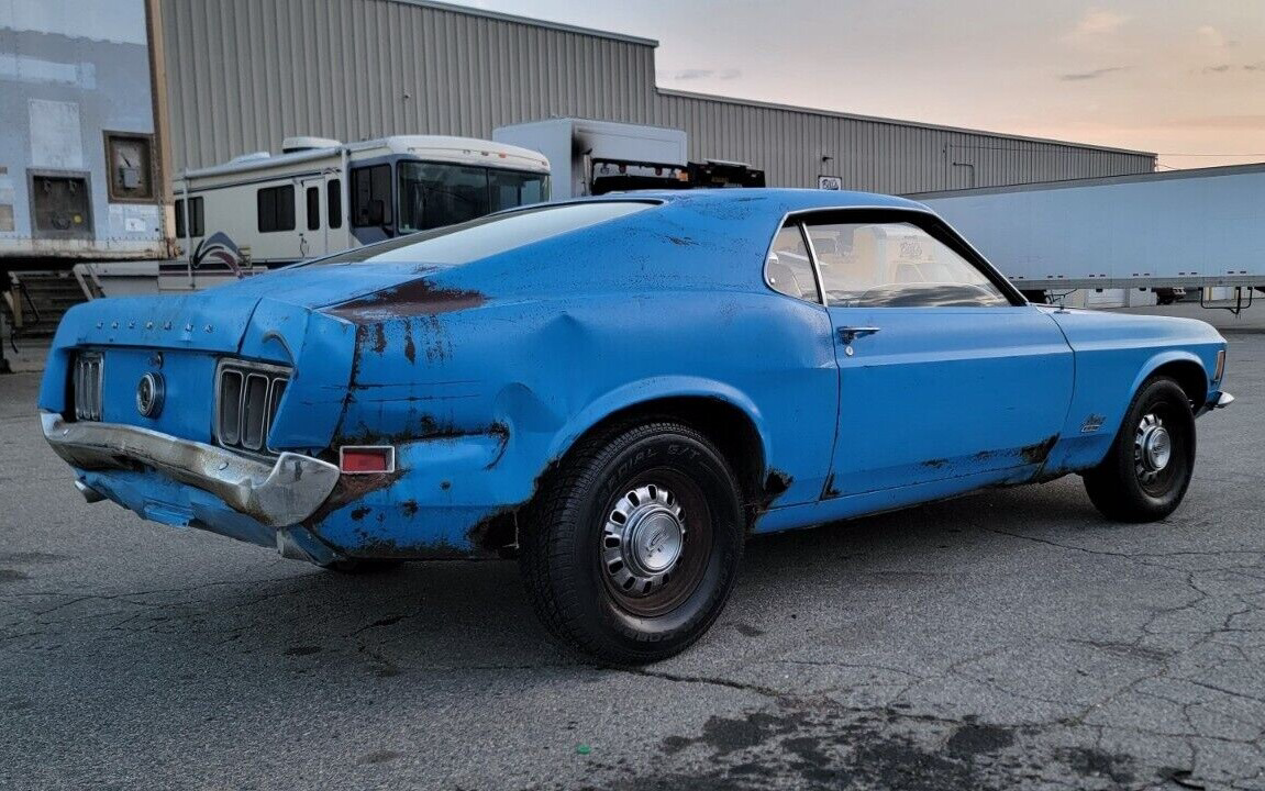 1970 Ford Mustang Fastback Rear Barn Finds