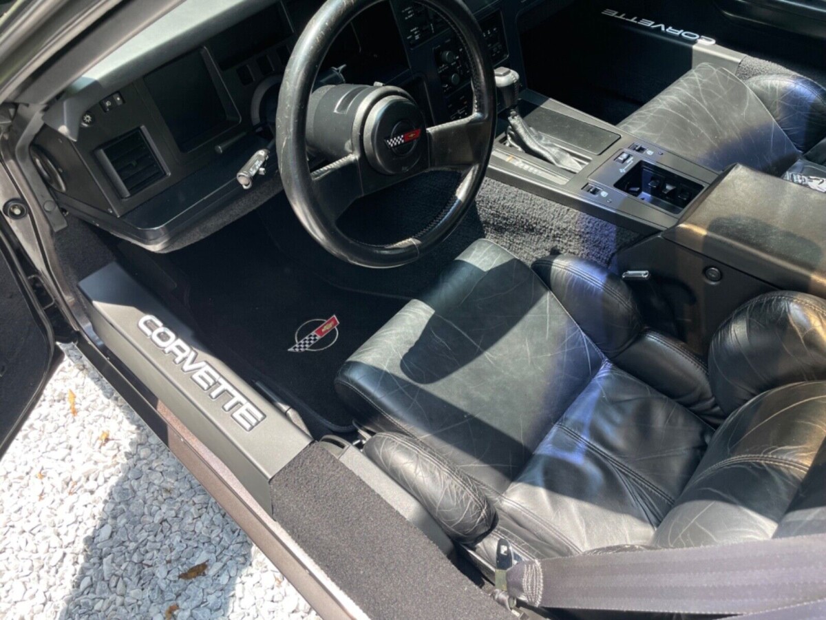 Corvette Gray Interior Barn Finds