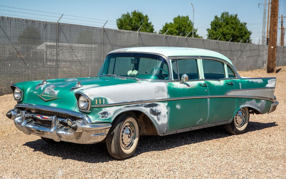 Unrestored Original 1957 Chevrolet Bel Air Sedan