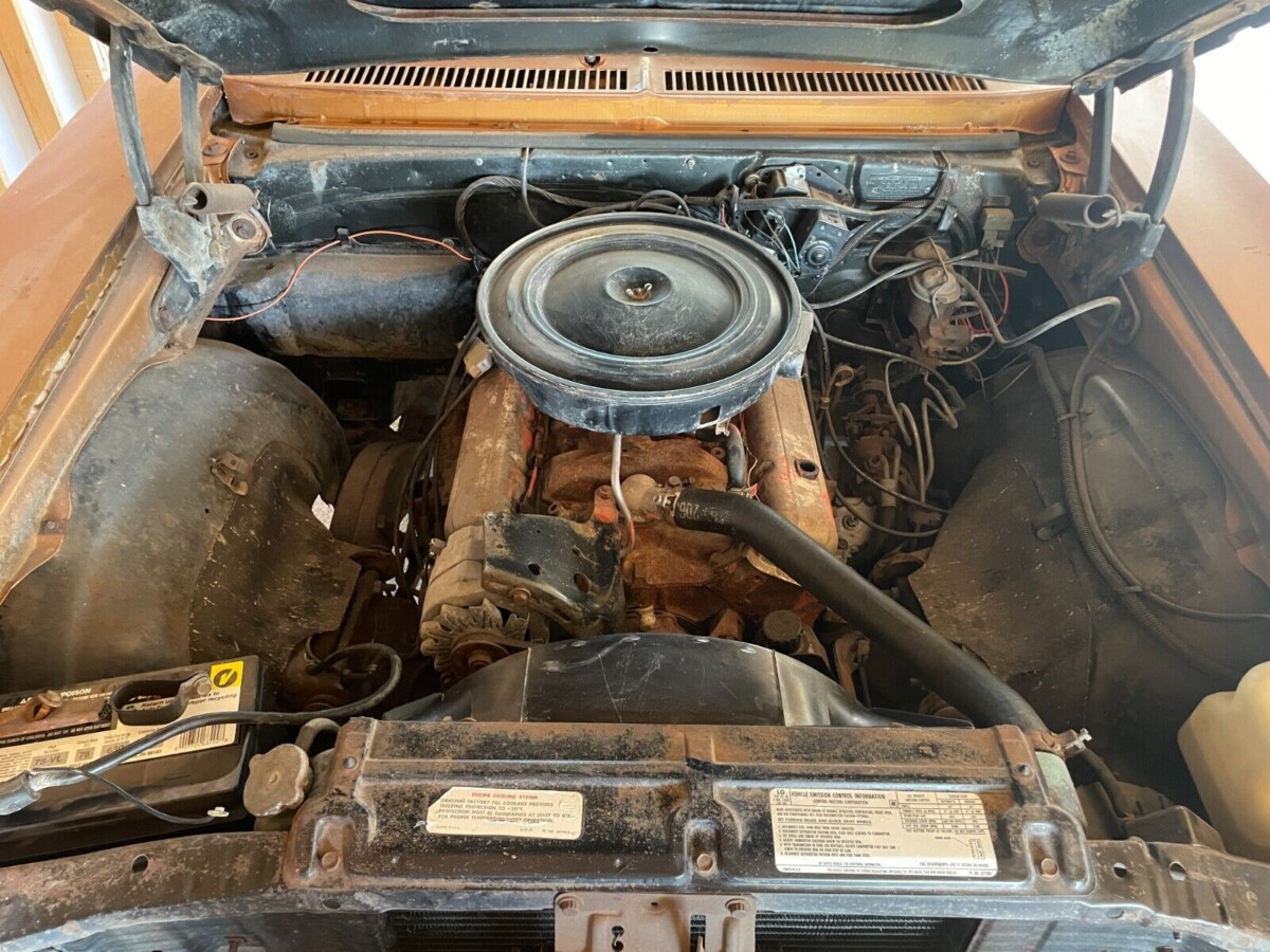 1972 Nova engine Barn Finds