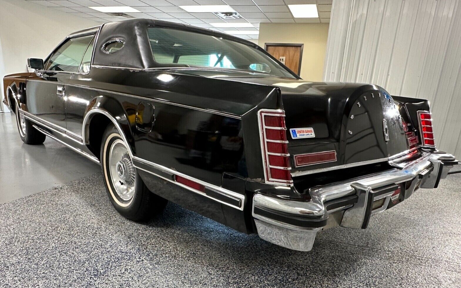 1977 Lincoln Continental Mark V Rear | Barn Finds