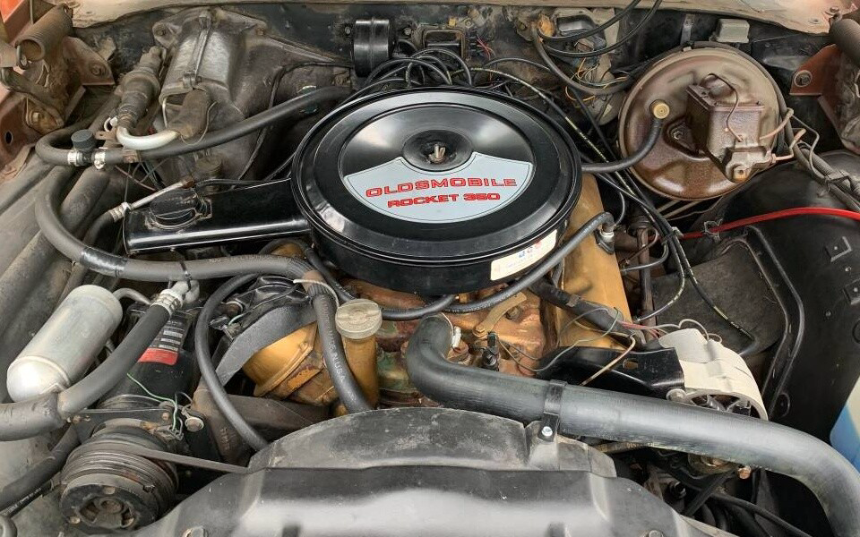 1971 Oldsmobile Cutlass S Rocket 350 Engine | Barn Finds